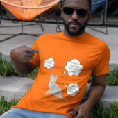 Nationaal Antwoord De Dag van de Vragen van Uw Kat T-shirt