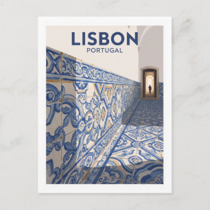 Nationaal Azulejo Museum Lissabon Portugal Reizen Briefkaart