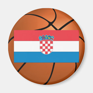 Nationaal Basketbalteam Kroatië Magneet
