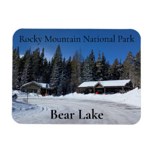 Nationaal Beer Lake Rocky Mountain Magneet