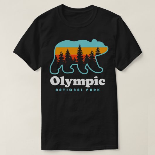Nationaal Beer Olympisch Park T-shirt (Design voorkant)