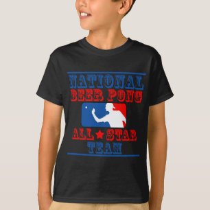 Nationaal Beer Pong-team T-shirt
