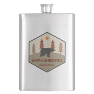 Nationaal Beer van Bossen van Arapaho en Roosevelt Flacon