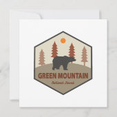 Nationaal Beer voor de bossen van het groene geber (Achterkant)