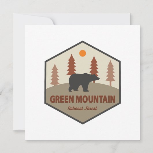 Nationaal Beer voor de bossen van het groene geber (Achterkant)