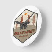 Nationaal Beer voor de bossen van het groene geber Ronde Klok (Hoek)