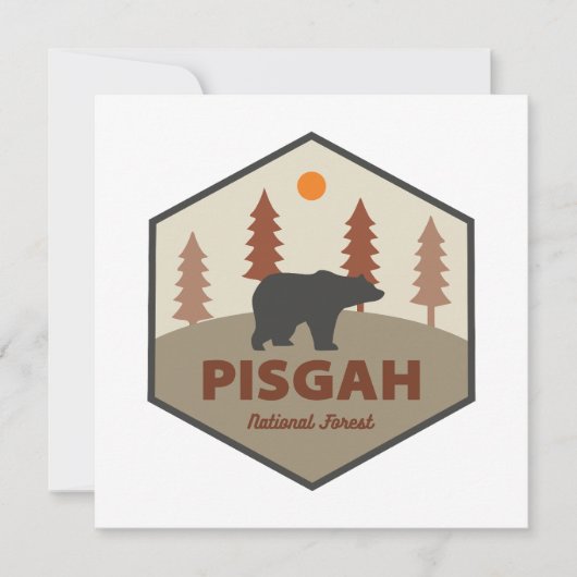 Nationaal Beer voor de bossen van Pisgah (Voorkant)