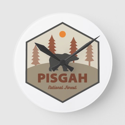 Nationaal Beer voor de bossen van Pisgah Ronde Klok (Voorkant)