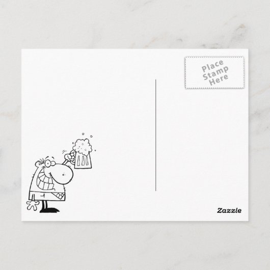 Nationaal Bier Dag 7 April Briefkaart (Achterkant)