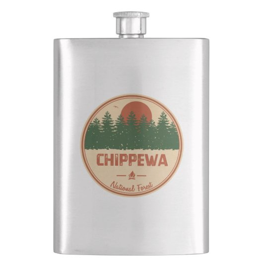 Nationaal bos Chippewa Flacon (Voorkant)