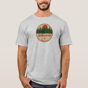Nationaal bos Custer-Gallatin T-shirt