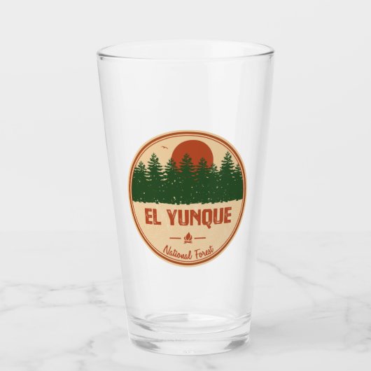 Nationaal bos El Yunque Glas (Voorkant)