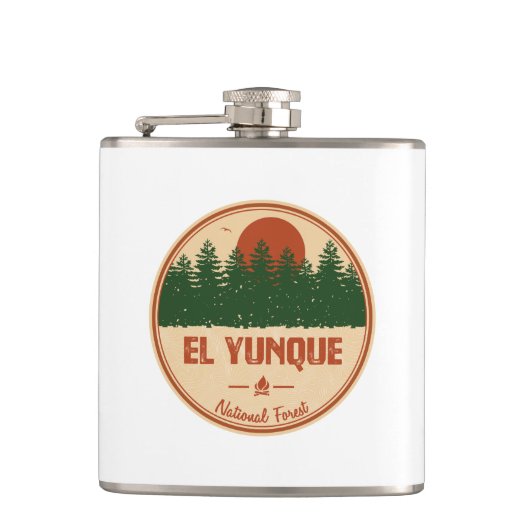 Nationaal bos El Yunque Heupfles (Voorkant)