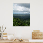 Nationaal bos El Yunque Poster (Keuken)