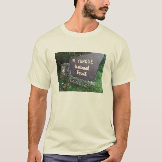 Nationaal bos El Yunque T-shirt (Voorkant)