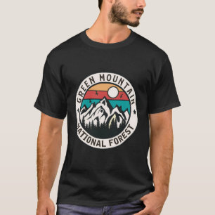 Nationaal bos Groene bergen T-shirt