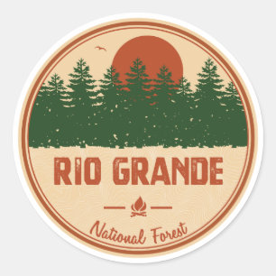 Nationaal bos Rio Grande Ronde Sticker