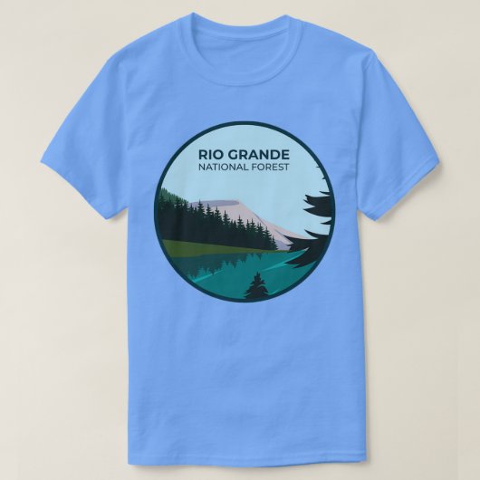 Nationaal bos Rio Grande T-shirt (Design voorkant)