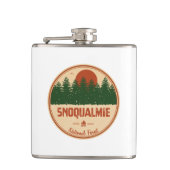 Nationaal bos Snoqualmie Heupfles (Voorkant)