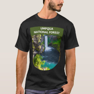 Nationaal bos Umpqua - Oregon T-shirt