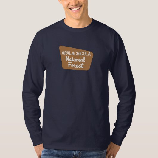 Nationaal bos van Apalachicola (gebarentaal) T-shirt (Voorkant)