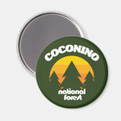 Nationaal bos van Coconino Magneet (Voorkant / Achterkant)