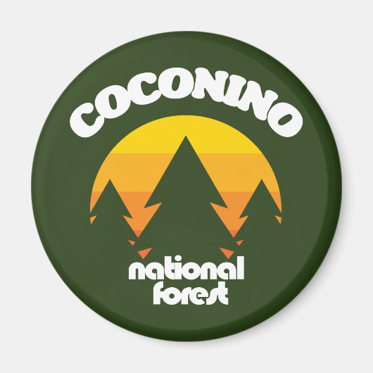Nationaal bos van Coconino Magneet (Voorkant)