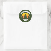 Nationaal bos van Coconino Ronde Sticker (Tas)