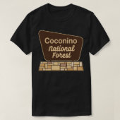 Nationaal bos van Coconino T-shirt (Design voorkant)
