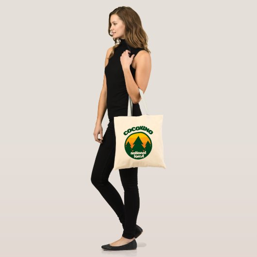 Nationaal bos van Coconino Tote Bag (Voorkant (model))