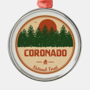 Nationaal bos van Coronado Metalen Ornament