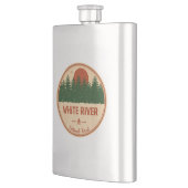 Nationaal bos van de witte rivier flacon (Links)