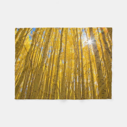 Nationaal bos van de witte rivier fleece deken (Voorkant (Horizontaal))