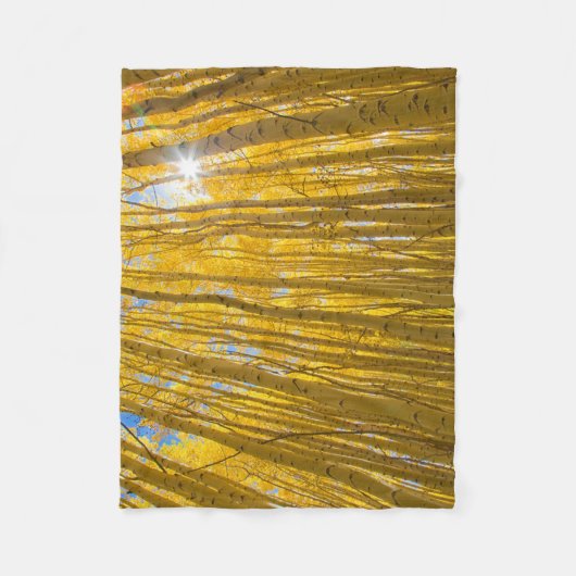 Nationaal bos van de witte rivier fleece deken (Voorkant)