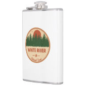 Nationaal bos van de witte rivier heupfles (Links)