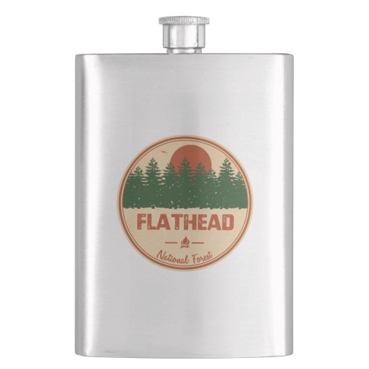 Nationaal bos van Flathead Flacon (Voorkant)