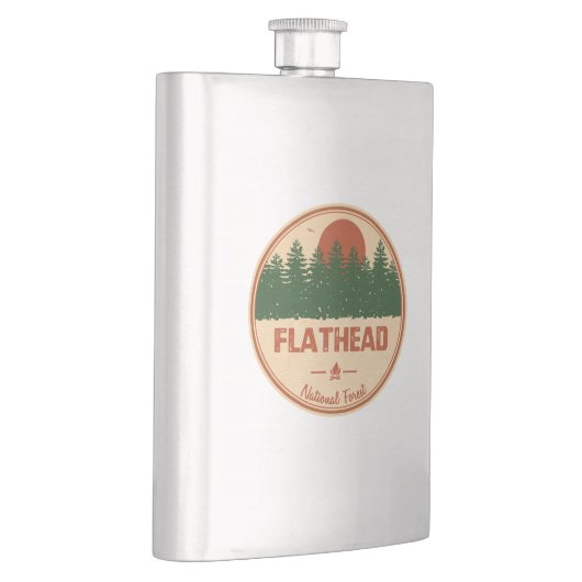 Nationaal bos van Flathead Flacon (Rechts)