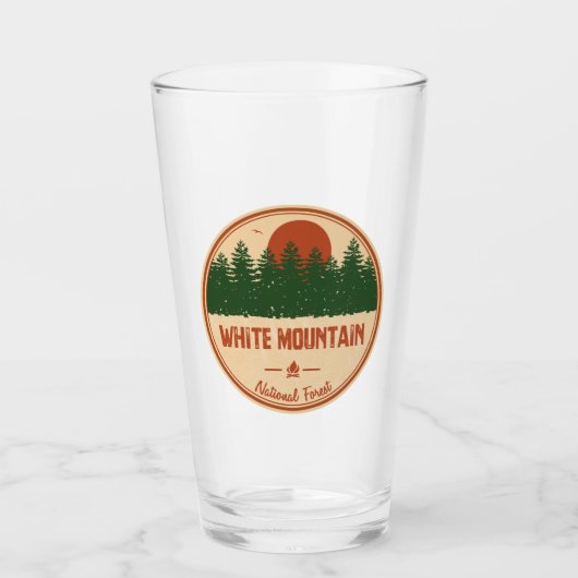 Nationaal bos van het witte gebergte glas (Voorkant)