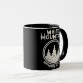Nationaal bos van het witte gebergte mok (Voorkant rechts)