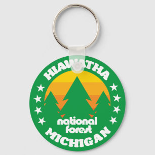 Nationaal bos van Hiawatha Sleutelhanger