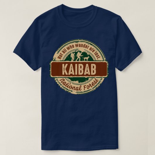 Nationaal bos van Kaibab T-shirt (Design voorkant)