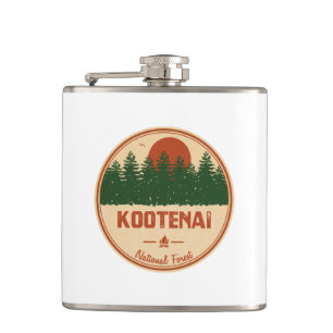 Nationaal bos van Kootenai Heupfles