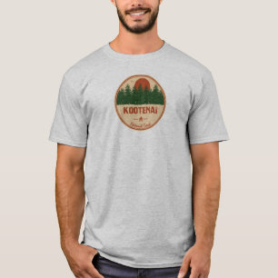 Nationaal bos van Kootenai T-shirt