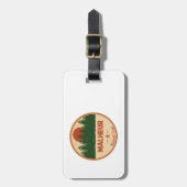 Nationaal bos van Malheur Bagagelabel (Voorkant verticaal)