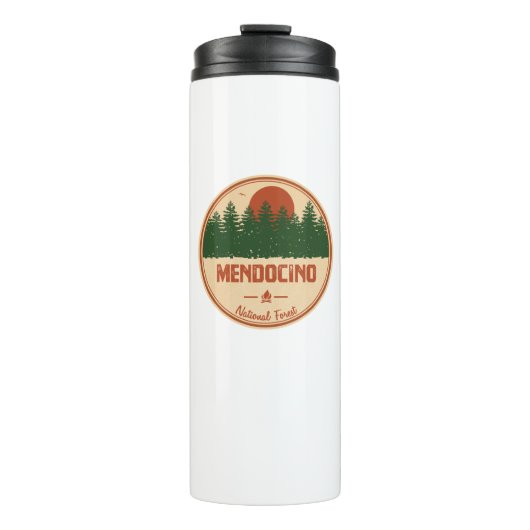 Nationaal bos van Mendocino Thermosbeker (Voorkant)