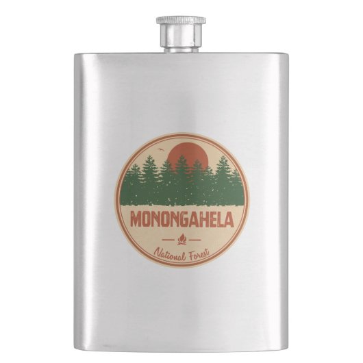 Nationaal bos van Monongahela Flacon (Voorkant)