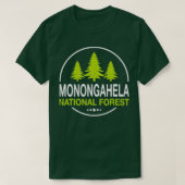 Nationaal bos van Monongahela T-shirt (Design voorkant)