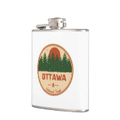 Nationaal bos van Ottawa Heupfles (Links)