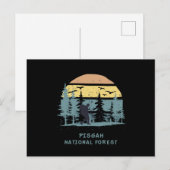 Nationaal bos van Pisgah Briefkaart (Voorkant / Achterkant)