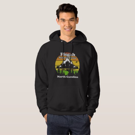 Nationaal bos van Pisgah Hoodie (Voorkant volledig)
